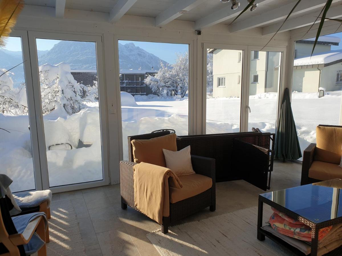 Ferienwohnung Metzler - Blick Auf Die Berge Göfis Exteriör bild