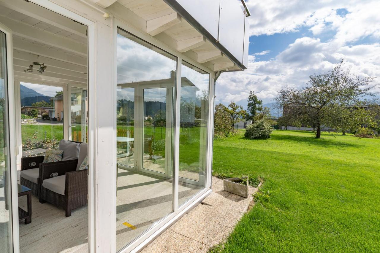 Ferienwohnung Metzler - Blick Auf Die Berge Göfis Exteriör bild