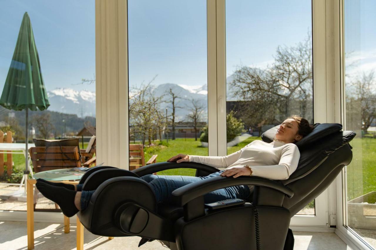 Ferienwohnung Metzler - Blick Auf Die Berge Göfis Exteriör bild